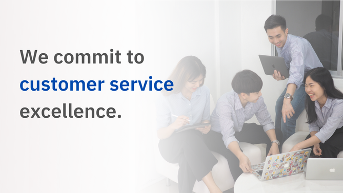 Home We-commit-to-customer-service-excellence.